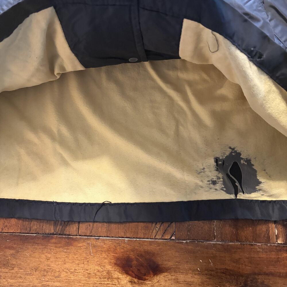 Vintage Maple Jacket Mens Medium Black Yellow Softball 1977 Champs Windbreaker - Picture 7 of 13